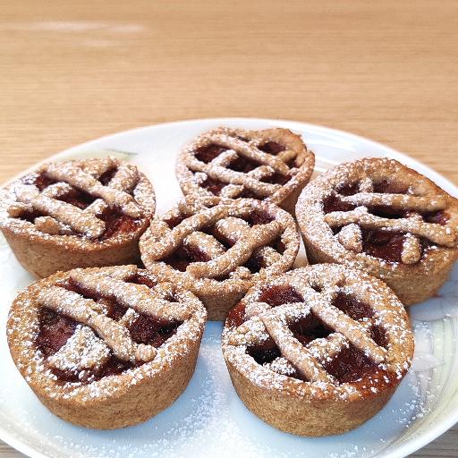 Whole Wheat Strawberry Tartlets