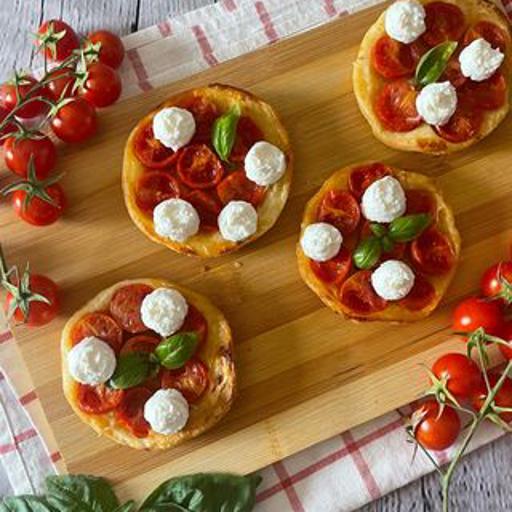 Mini Tarte Tatin in der Heißluftfritteuse