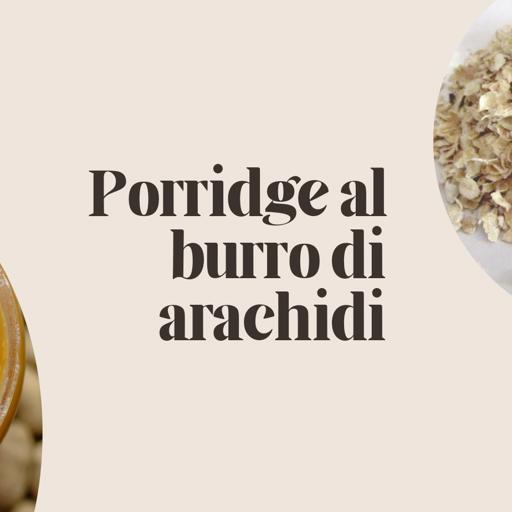 Porridge veloce con burro di arachidi