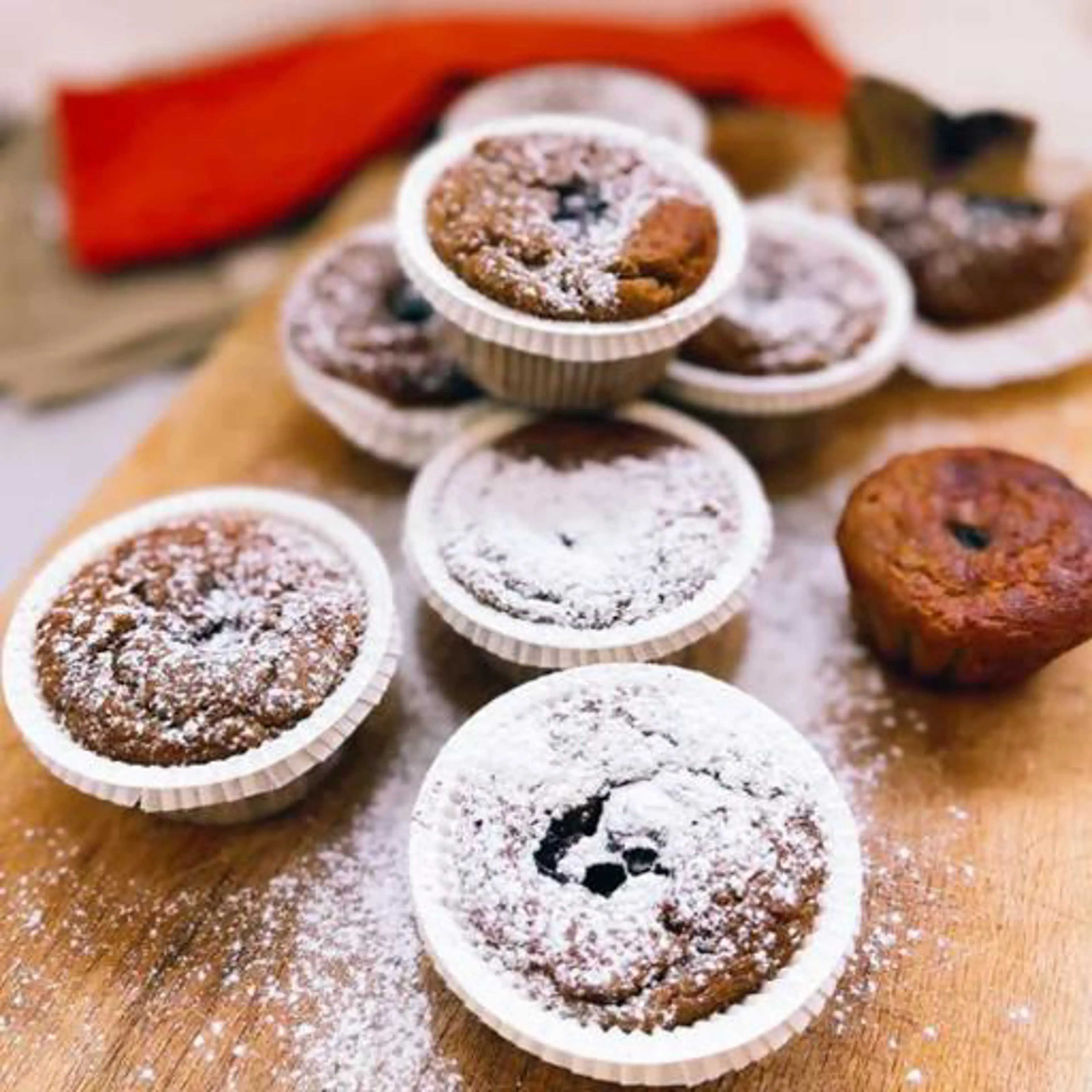 Joghurt-Muffins mit Heidelbeeren