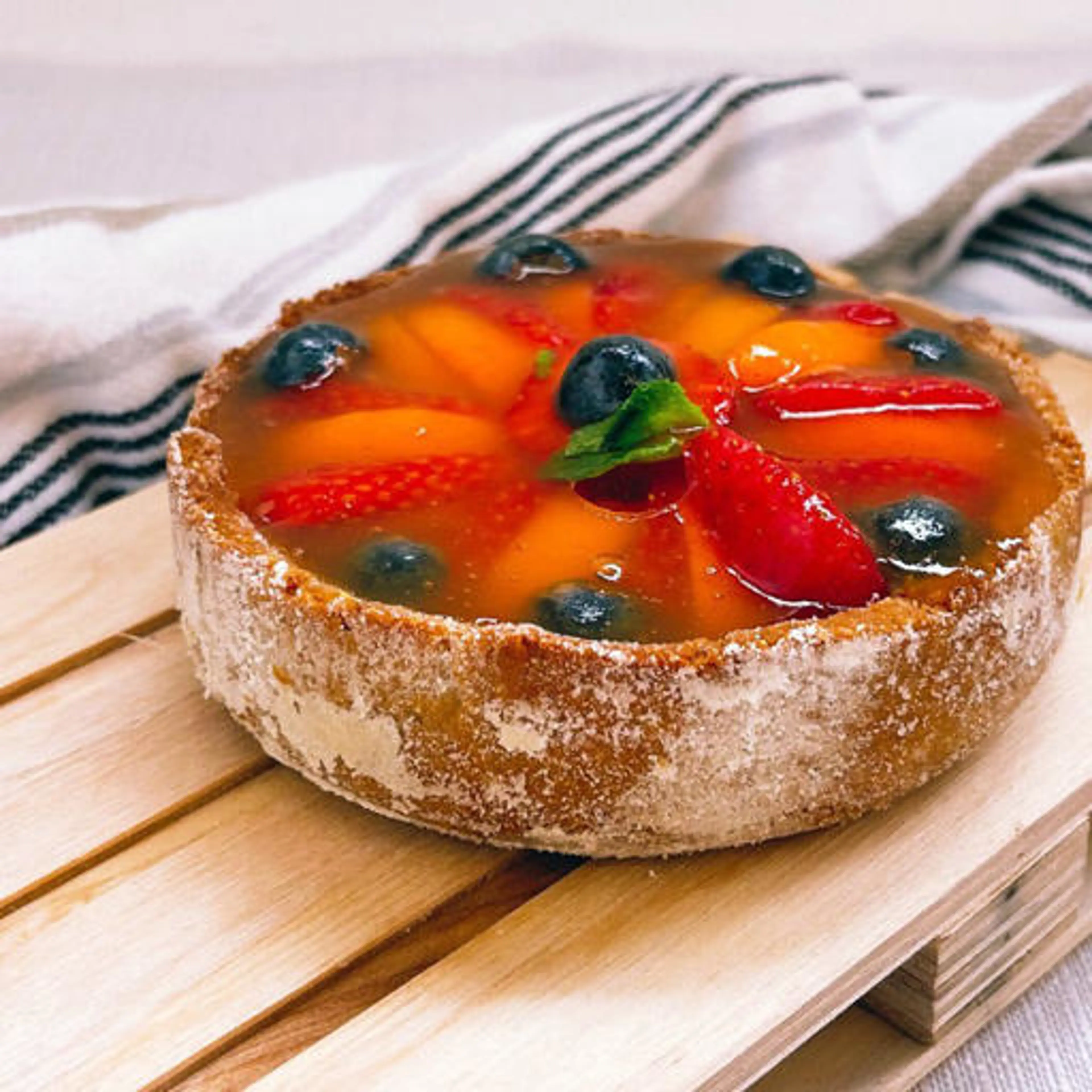 Vers fruittaart