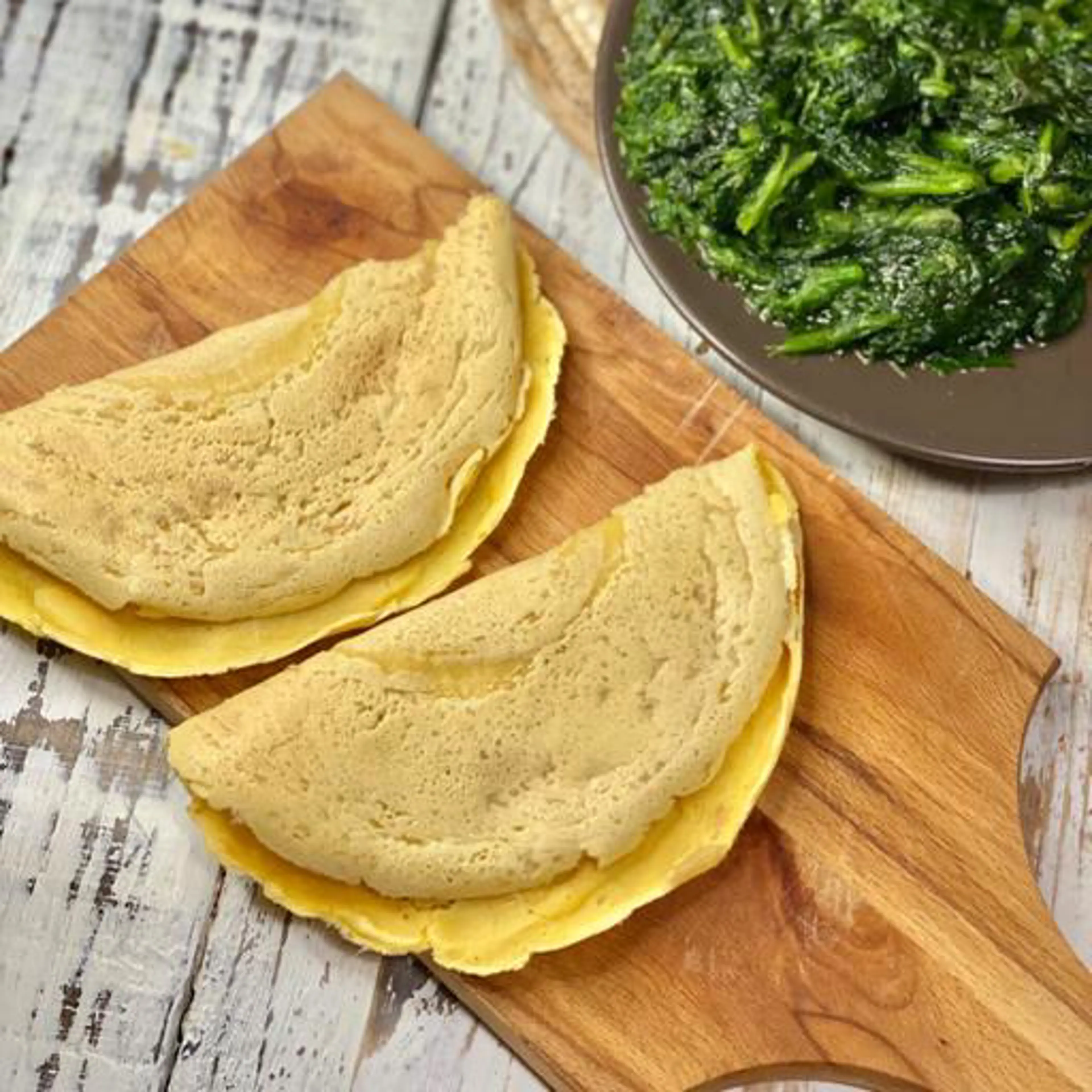 Chickpea flour piadina