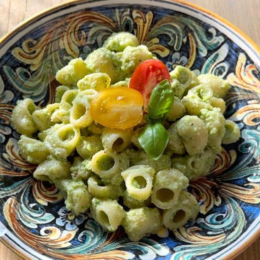 Massa com pesto de abobrinha