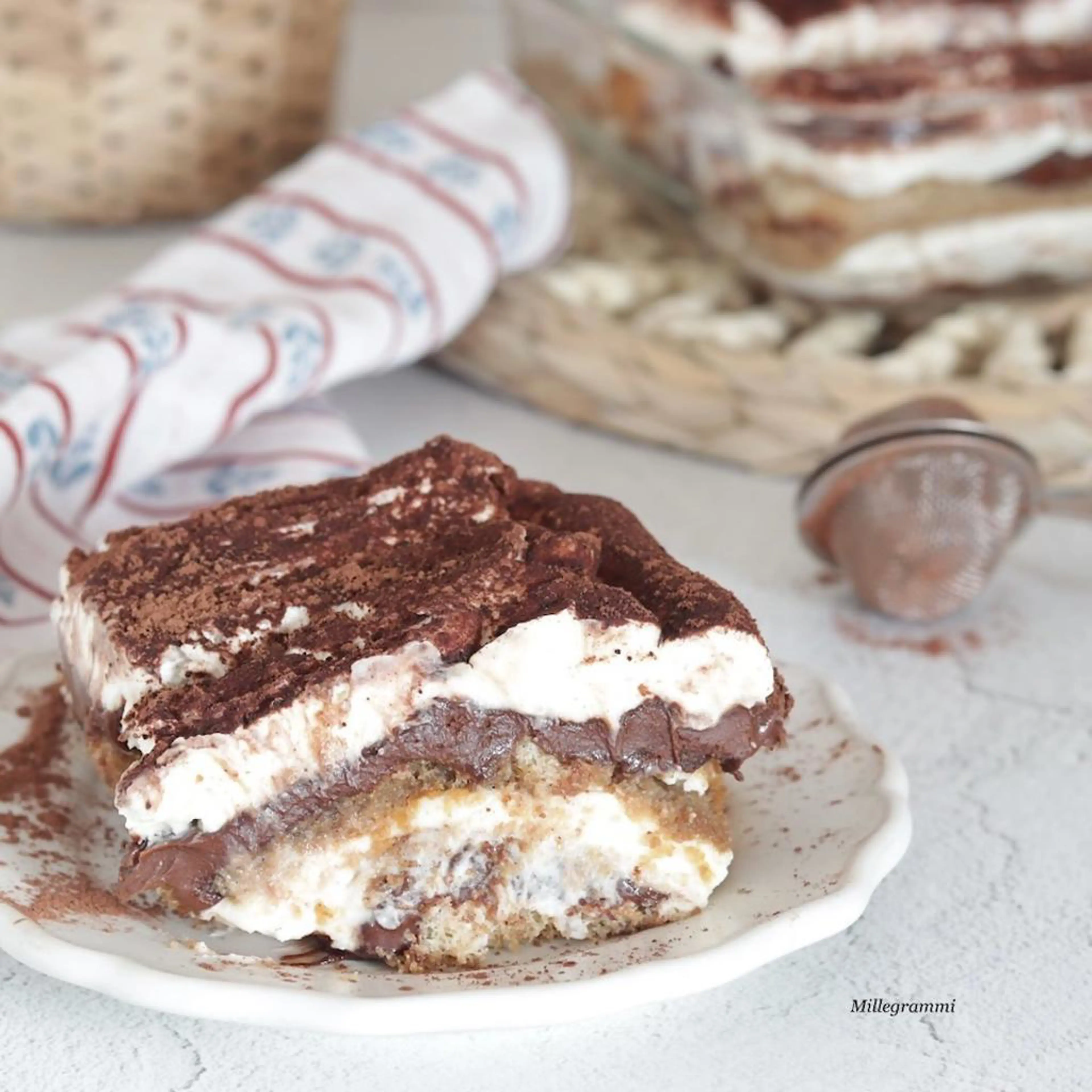 Nutella tiramisu