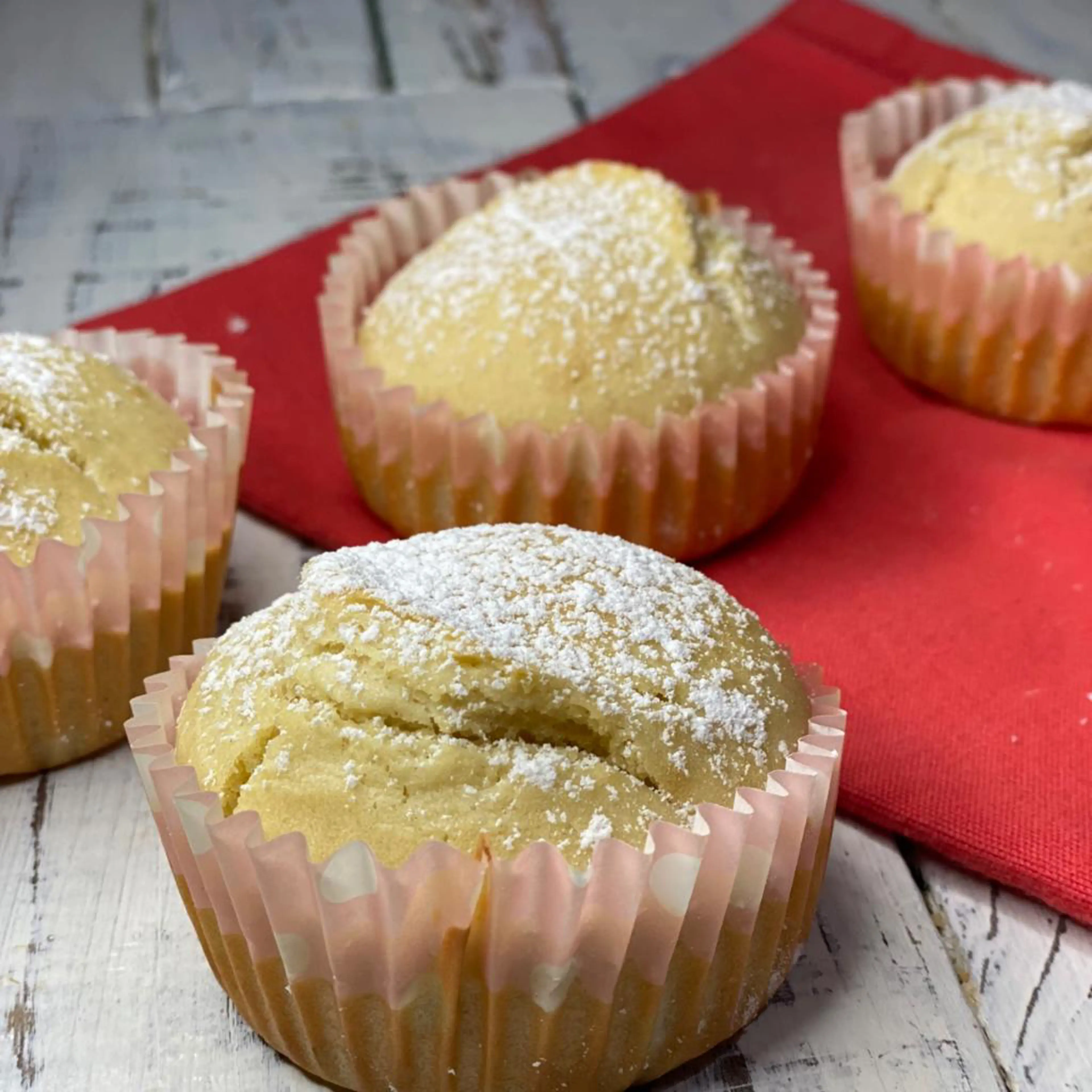 Gebakjes zonder eieren, zonder suiker, zonder melk en boter