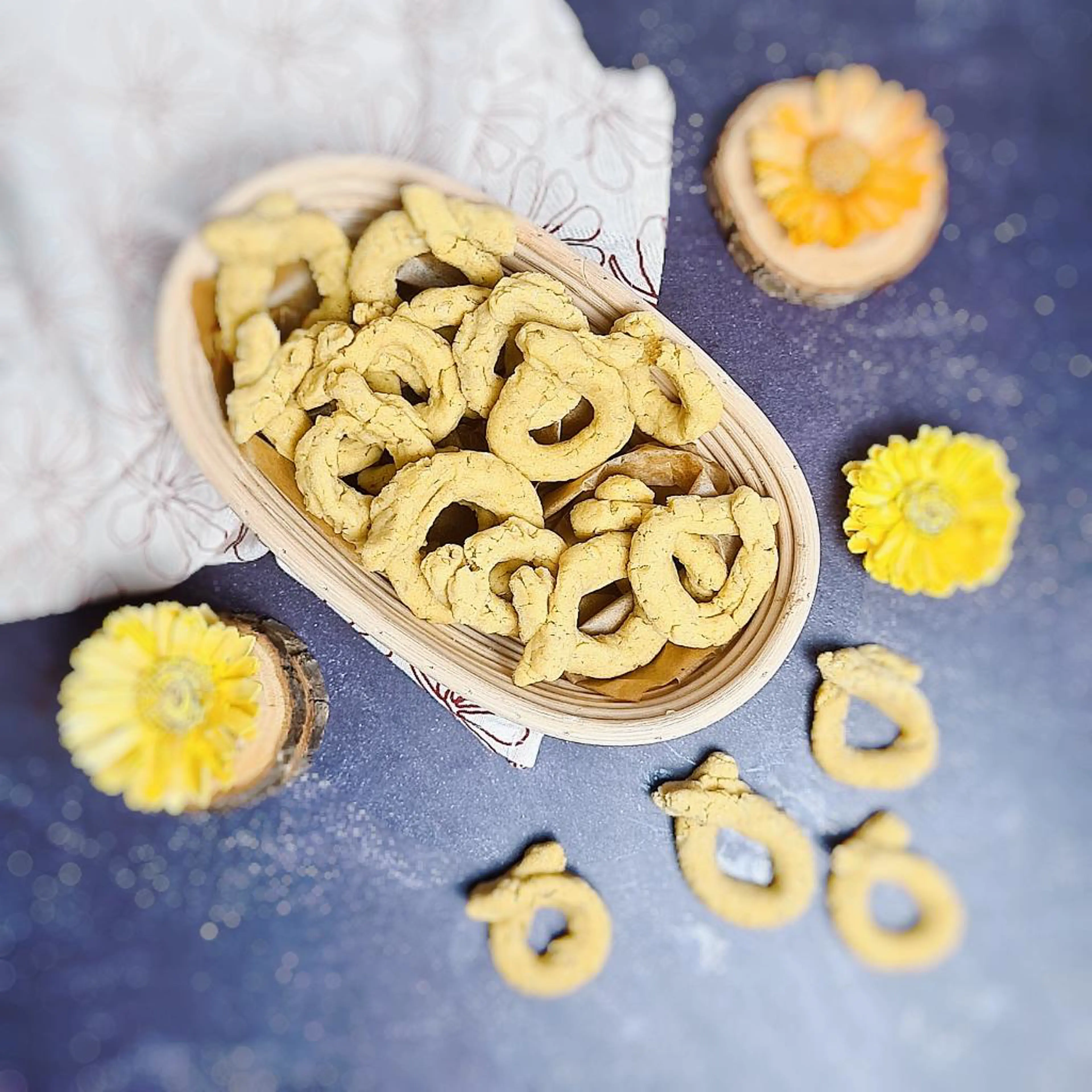 Taralli de grão-de-bico