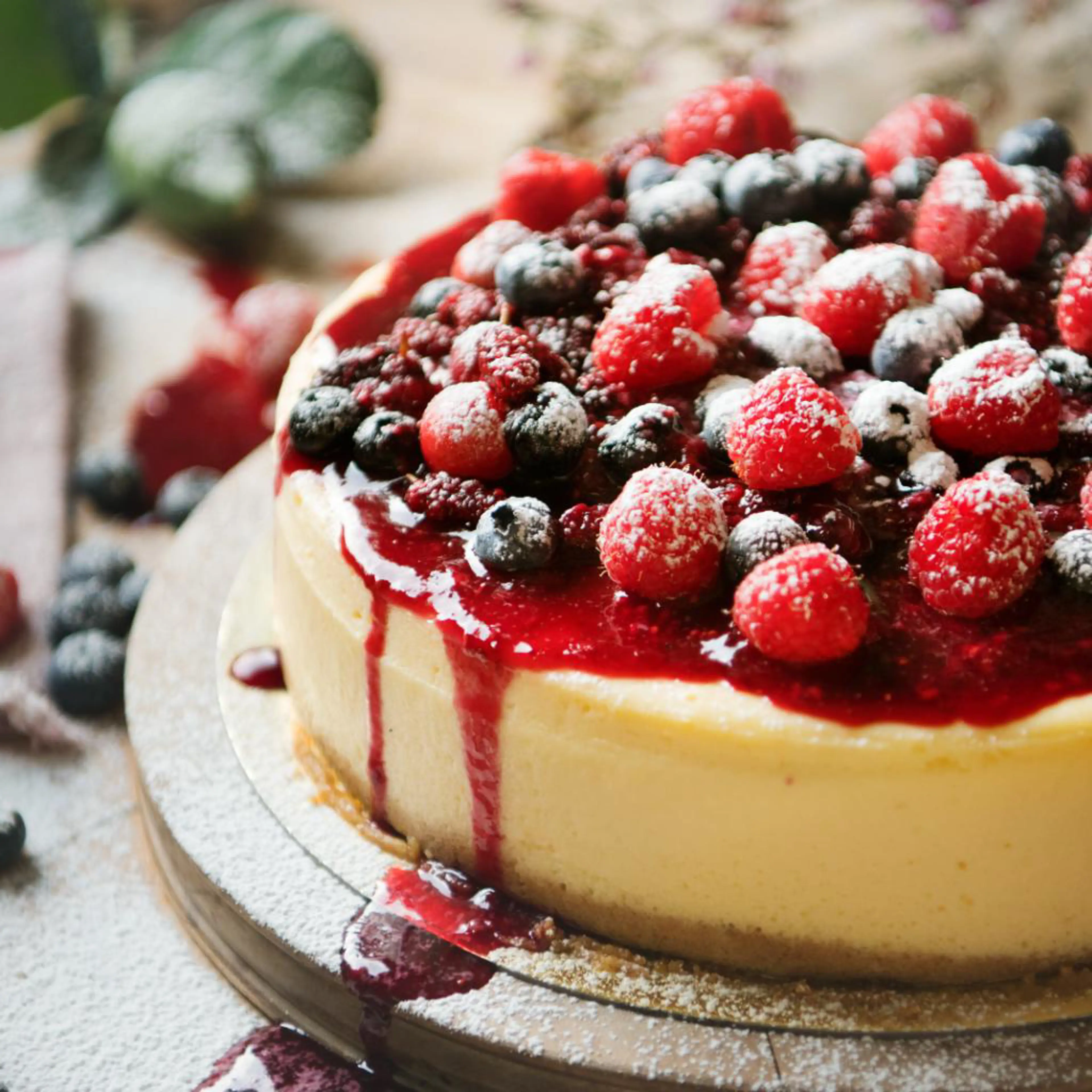 Laktózmentes sajttorta