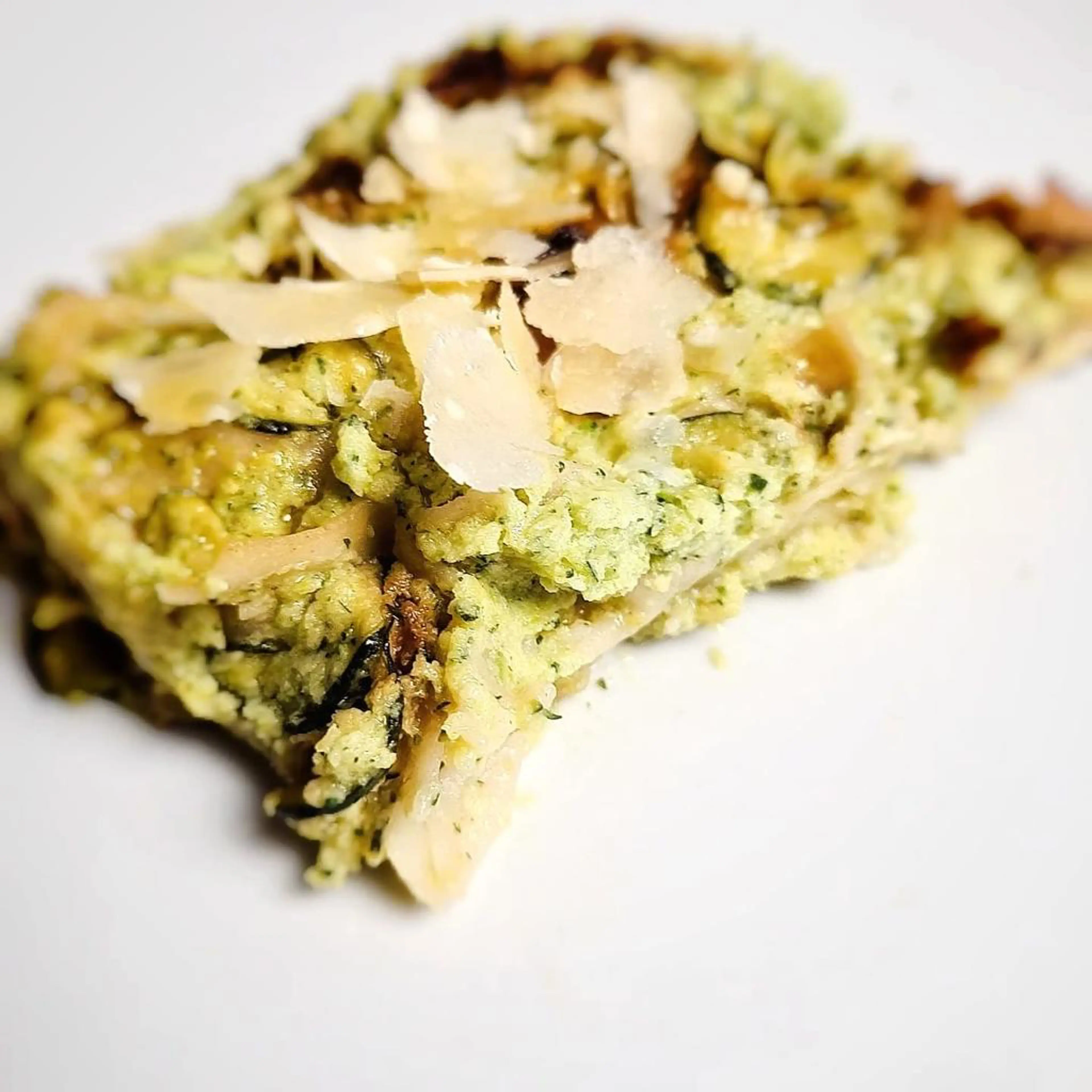 Orange tagliatelle bake with zucchini