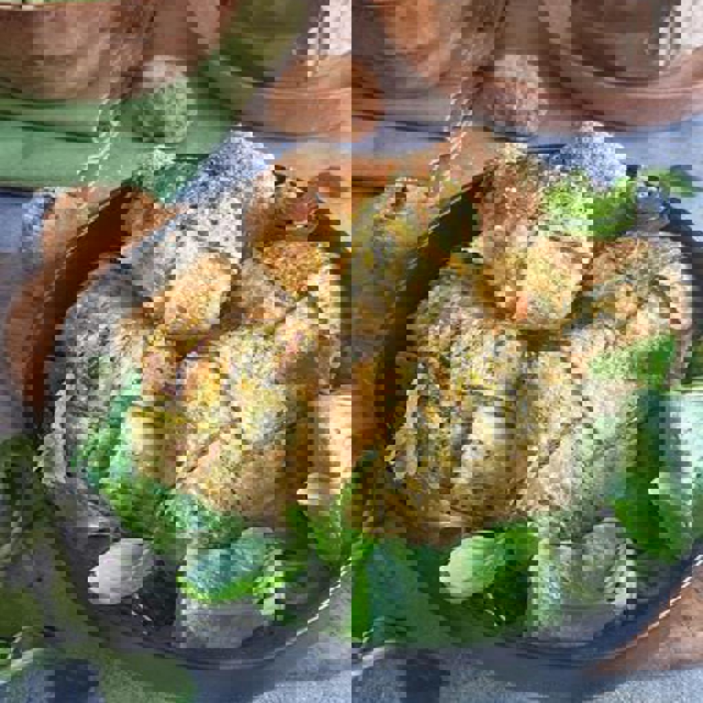 Sakiewki z zapiekanych cukinii