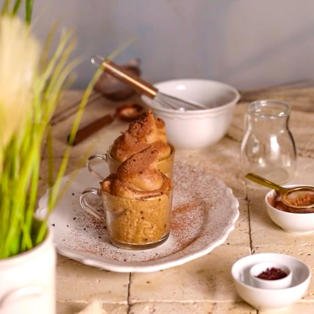 Холодный кофейный спумоне