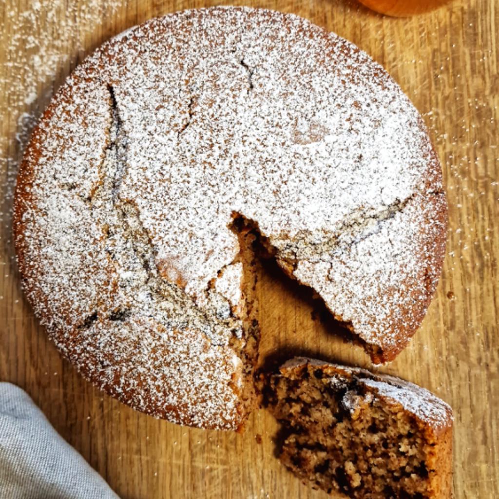 La foto della ricetta Torta di mele vegana di Persaincucina adatta a Vegetariani, vegani, diete senza lattosio, pescetariani.