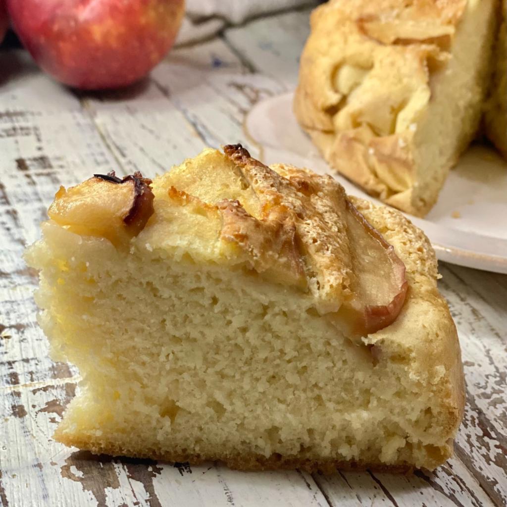 Torta di mela senza uova e latte