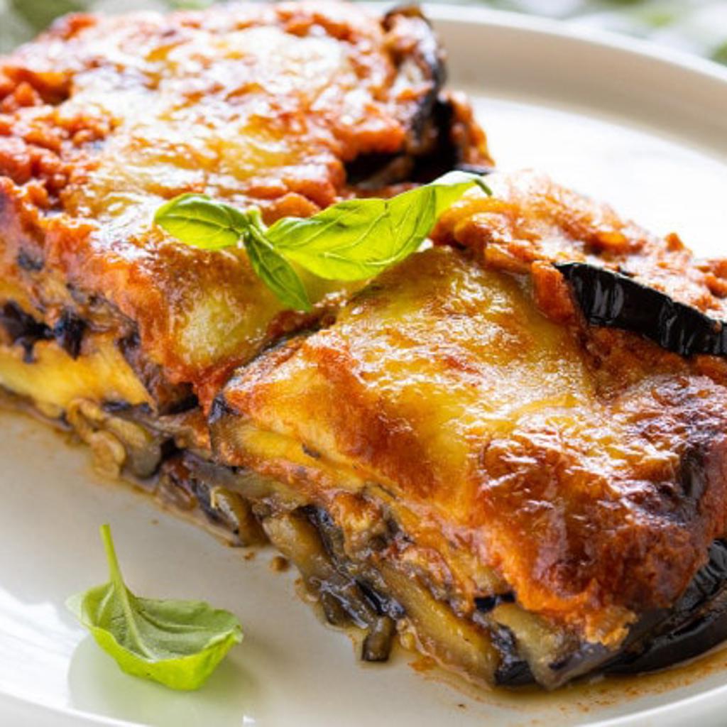Sütés nélküli padlizsán parmigiana