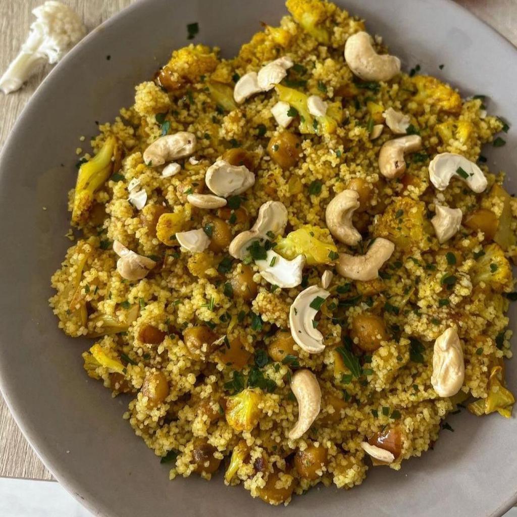 La foto della ricetta Couscous autunnale con mele croccanti di CITRUS - l'Orto Italiano adatta a Vegetariani, vegani, diete senza lattosio, pescetariani.