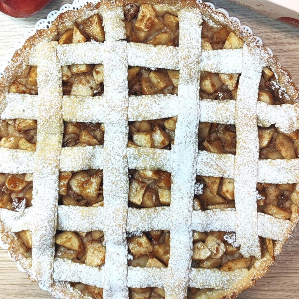 La foto della ricetta Crostata light alle mele di CITRUS - l'Orto Italiano adatta a Vegetariani, diete senza lattosio, pescetariani.