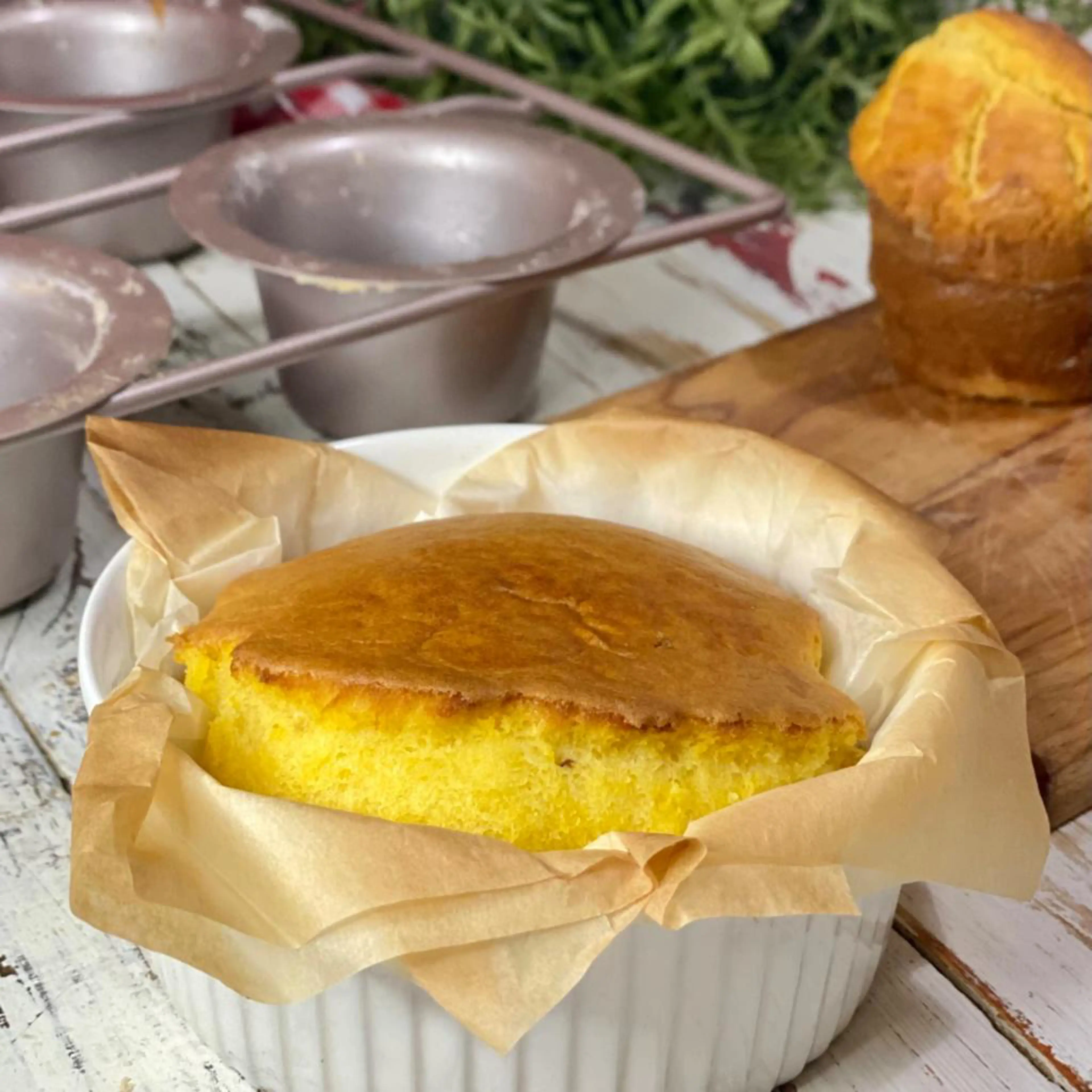 Soft and light lemon cake