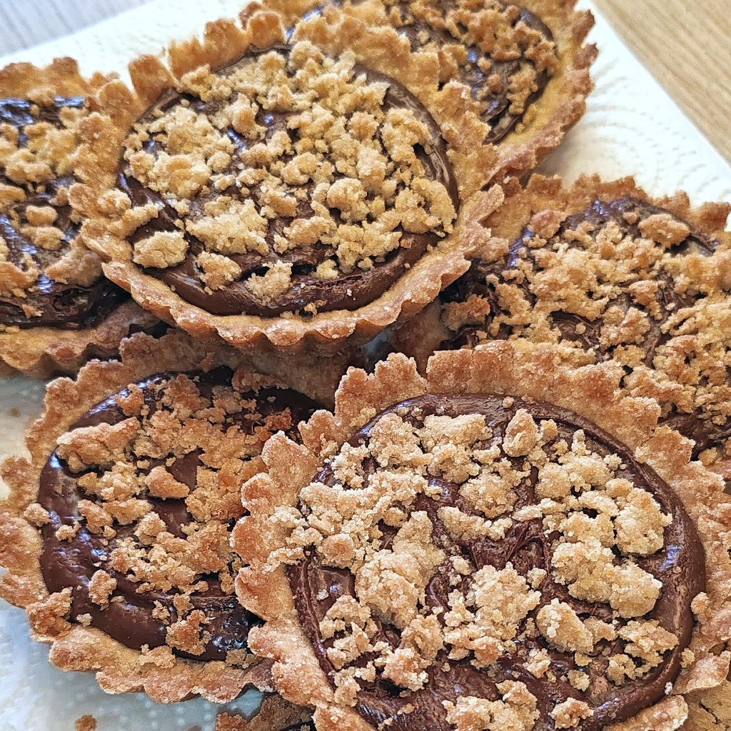 Crostatine vegane di kamut