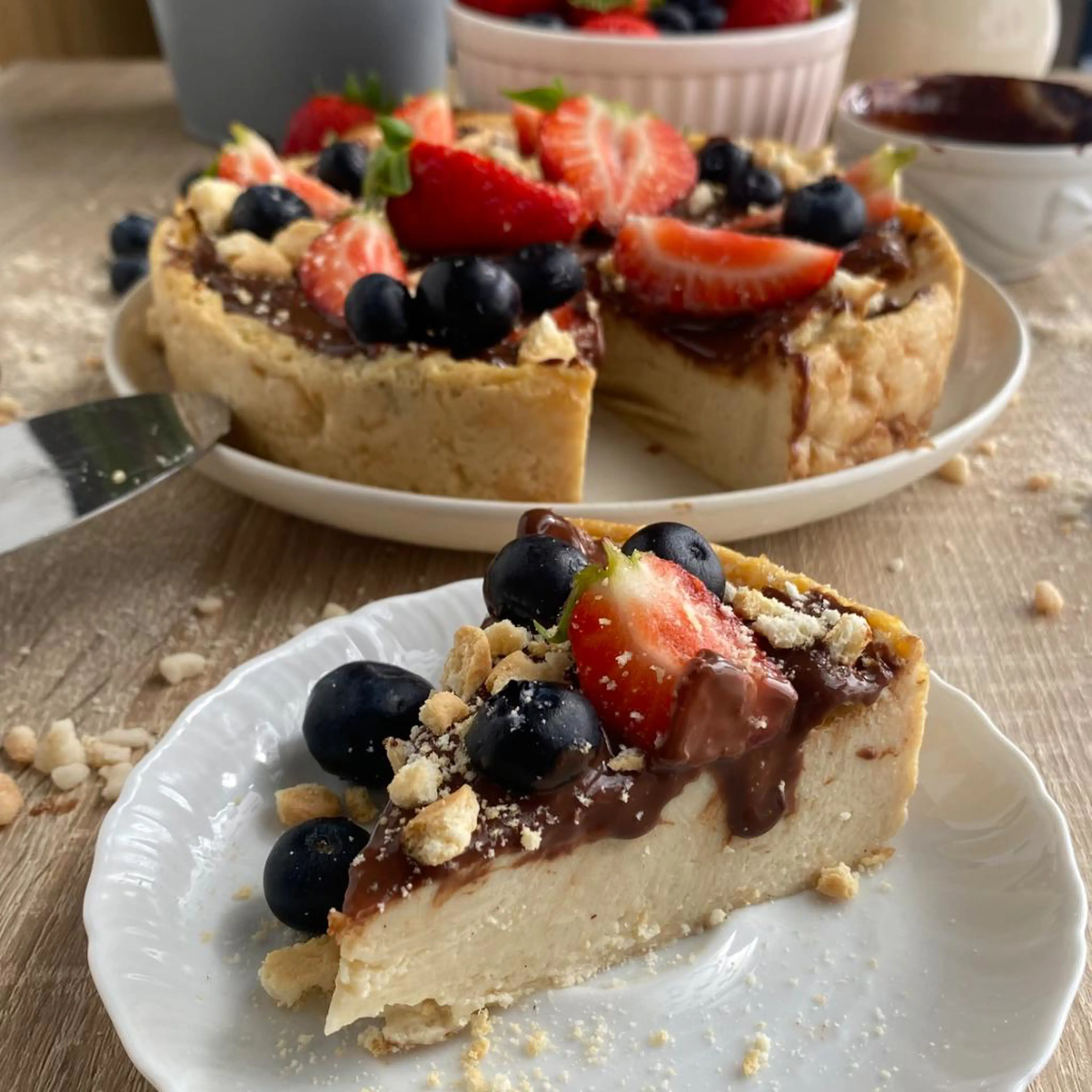 2-Ingredient Cheesecake