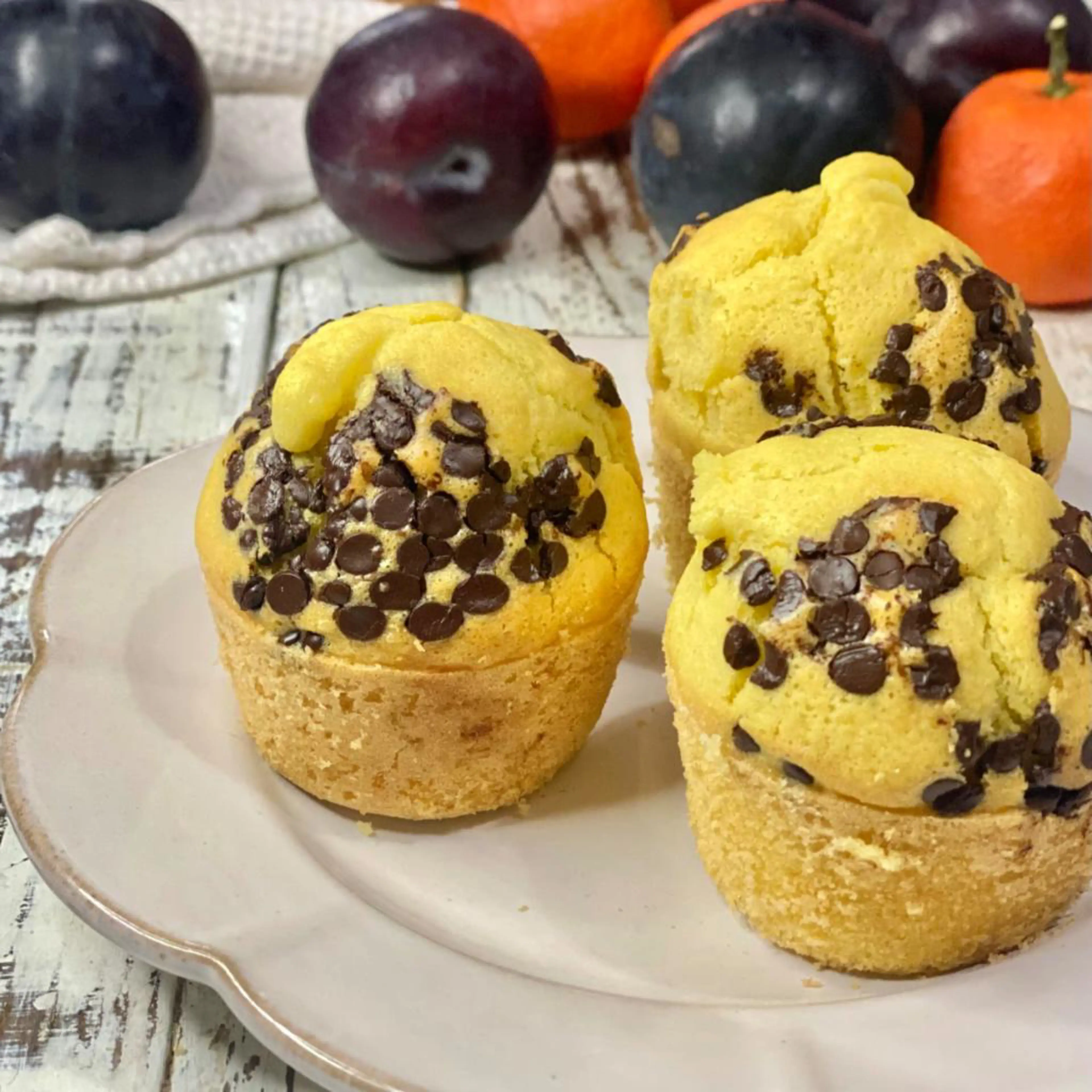 Citrus Egg Cakes without Milk