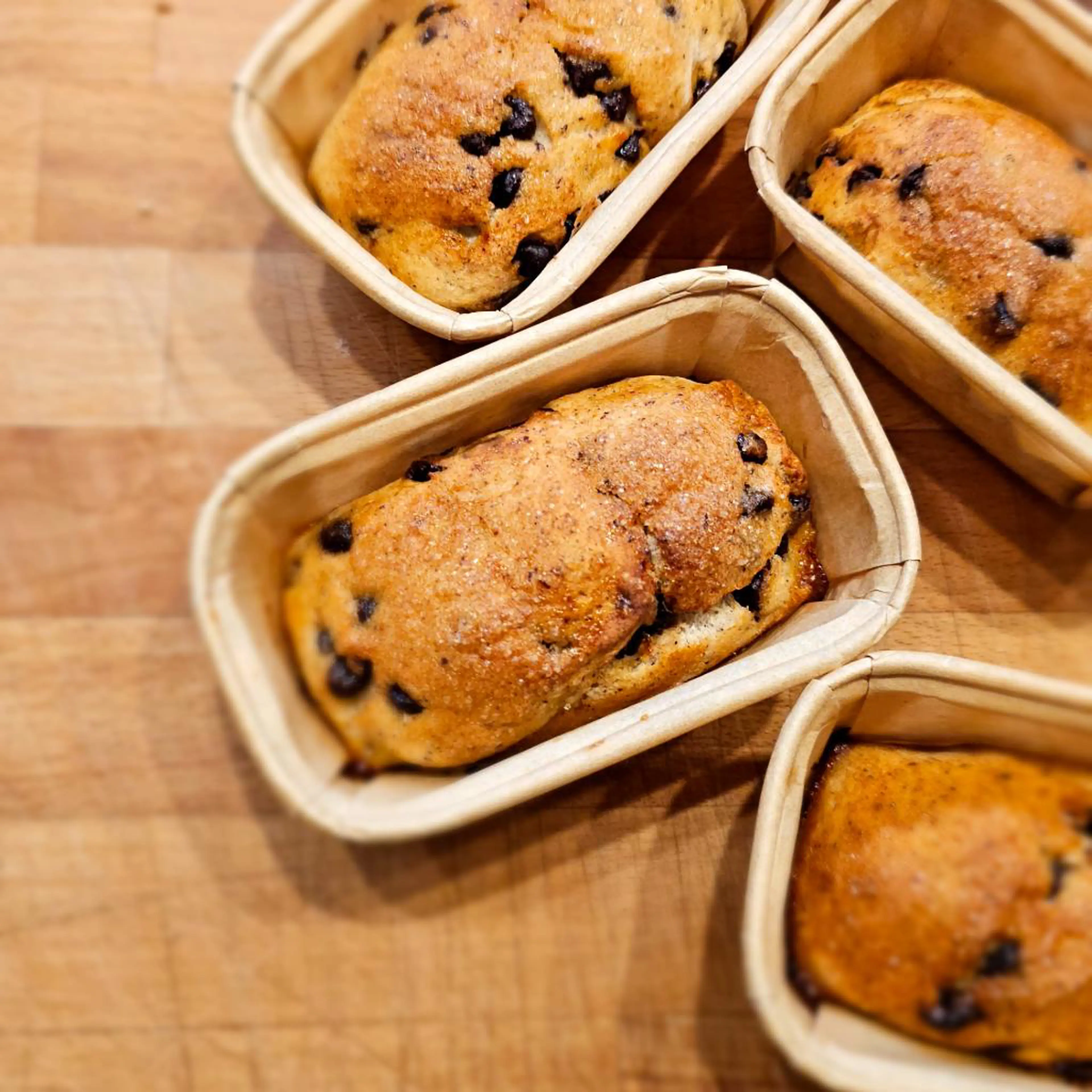 Pangoccioli complets et sans gluten