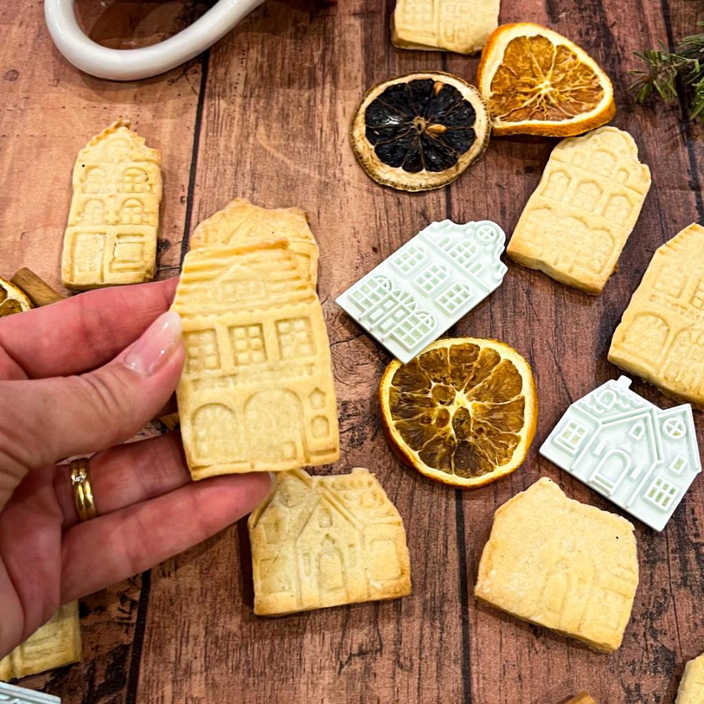 Biscuits aux amandes, orange et cannelle