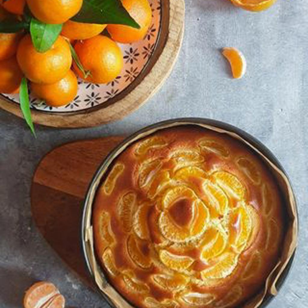 Torta di clementine allo yogurt