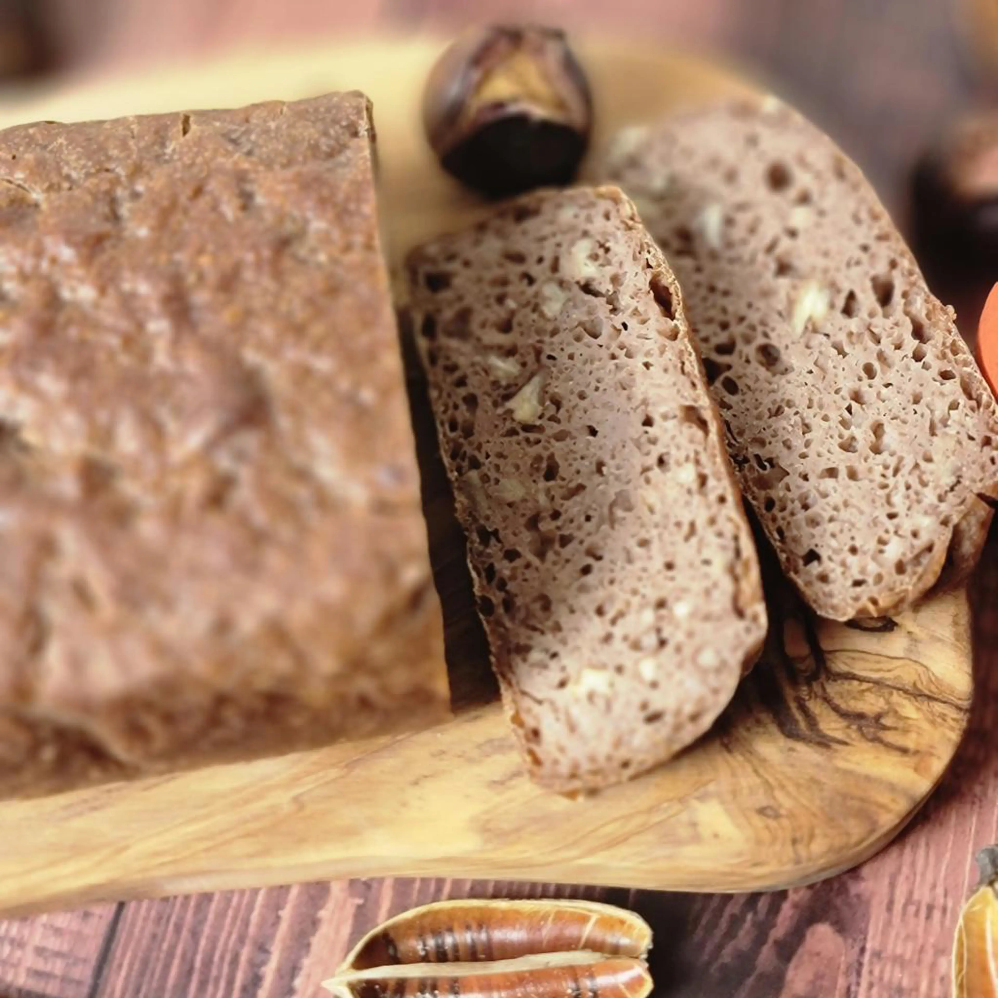 Chestnut and Walnut Bread