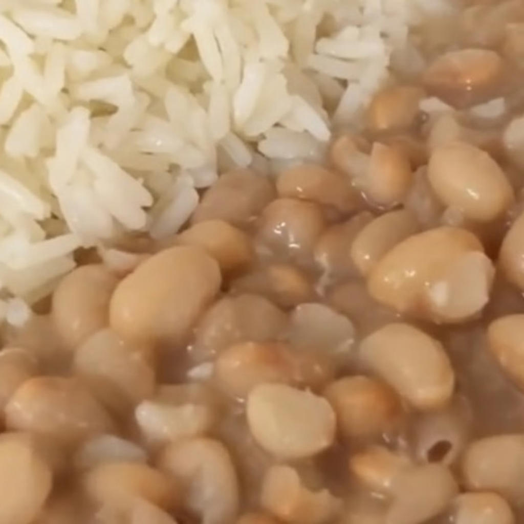 Arroz e feijão