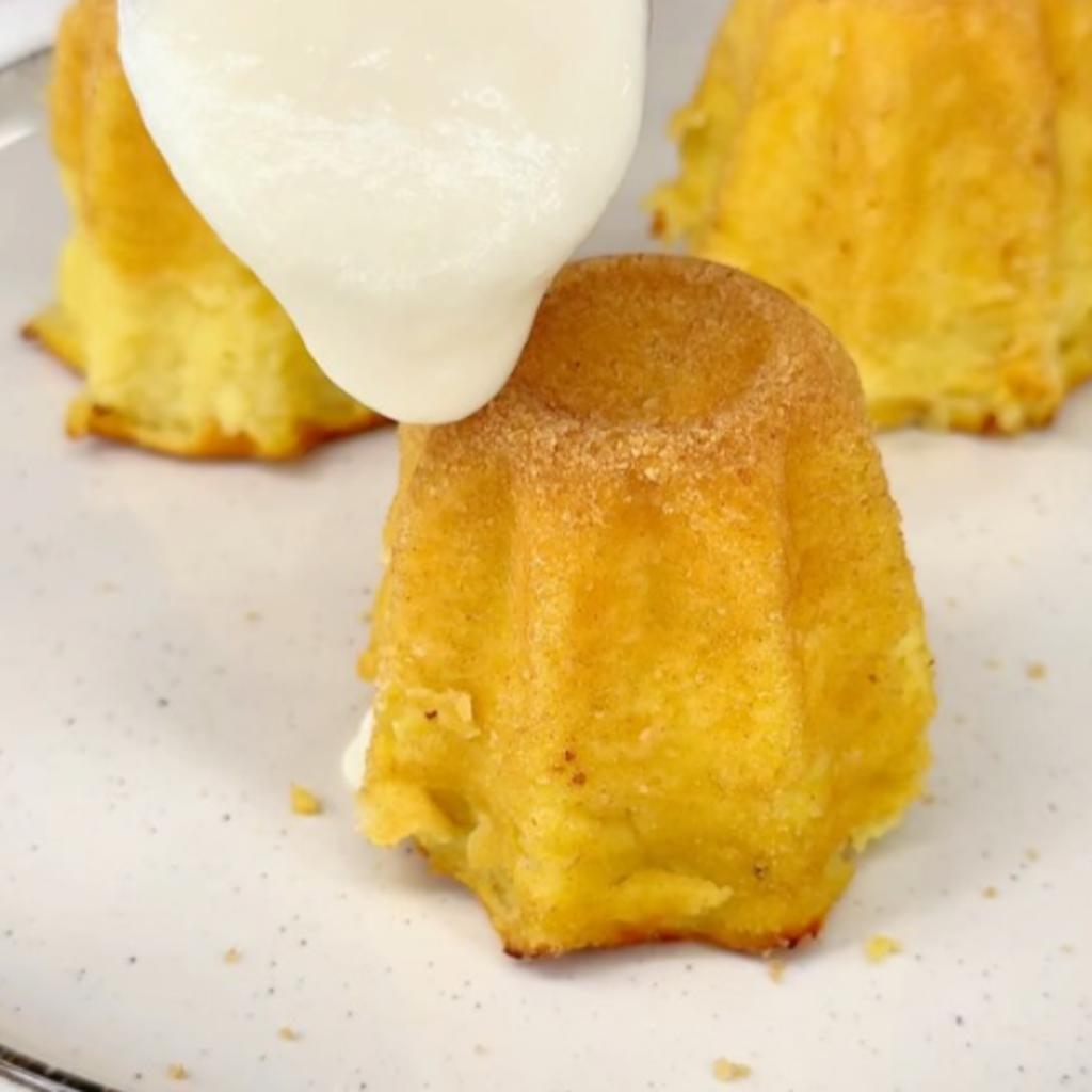 Mini Pandori mit schmelzendem Kartoffelkern