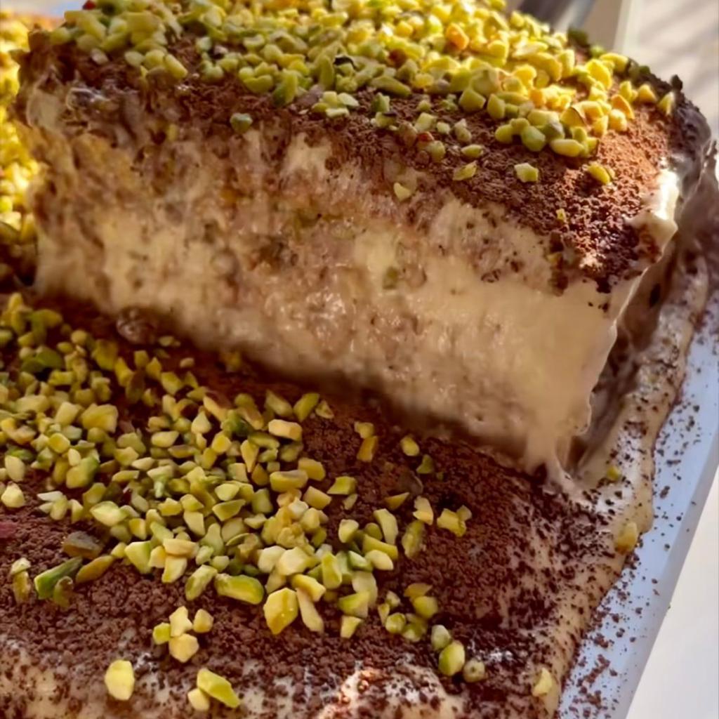 Tiramisù al pistacchio