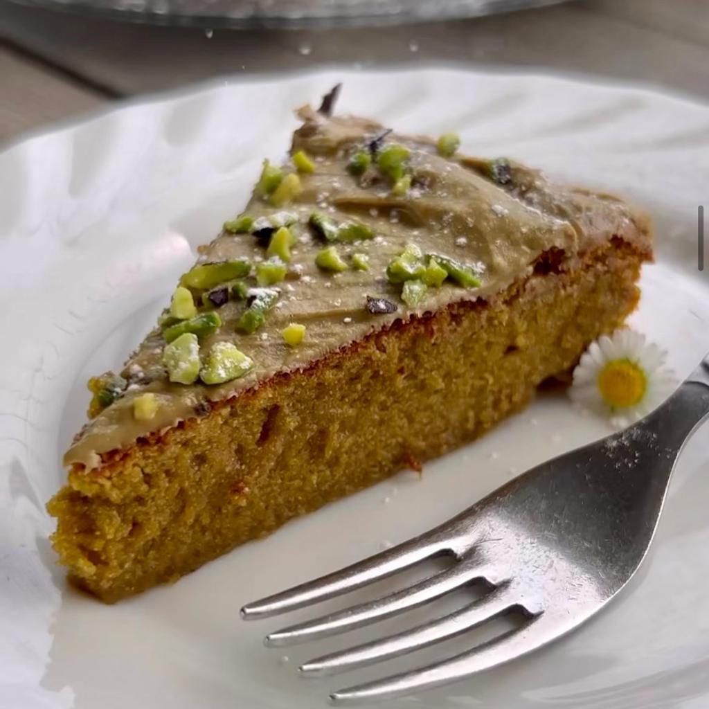 Torta tenerina al pistacchio