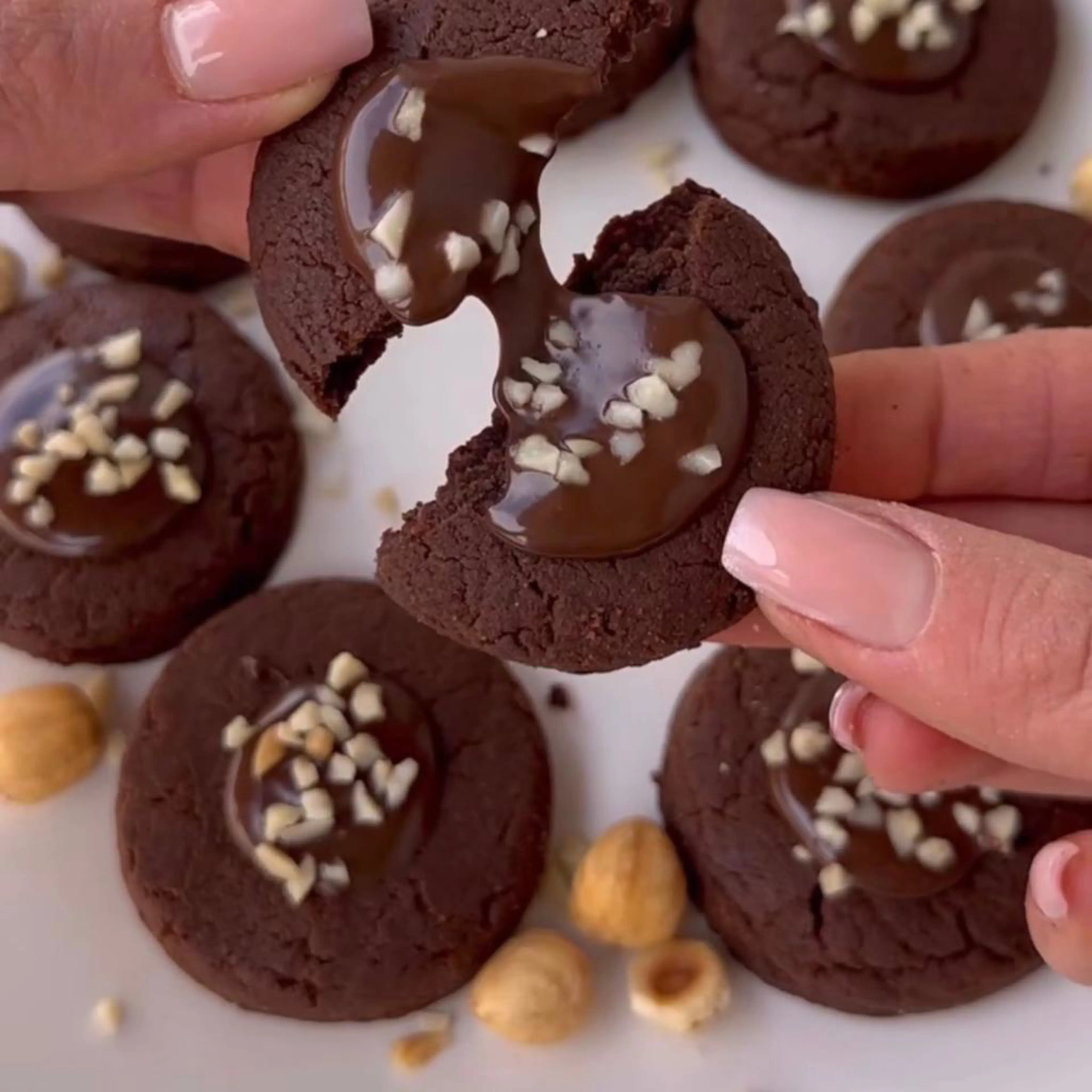 Leichte Nutellotti-Kekse