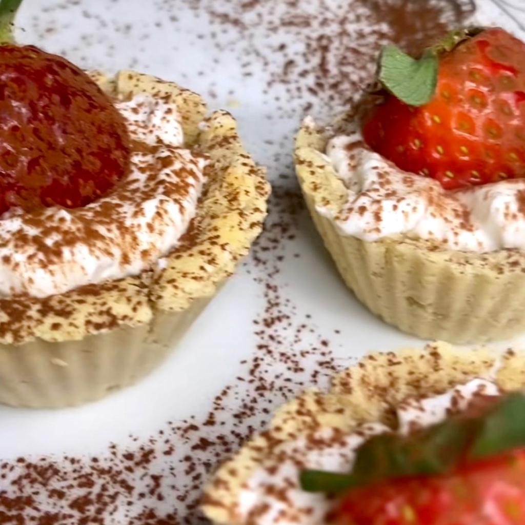 Tartelettes de pâte sablée légères