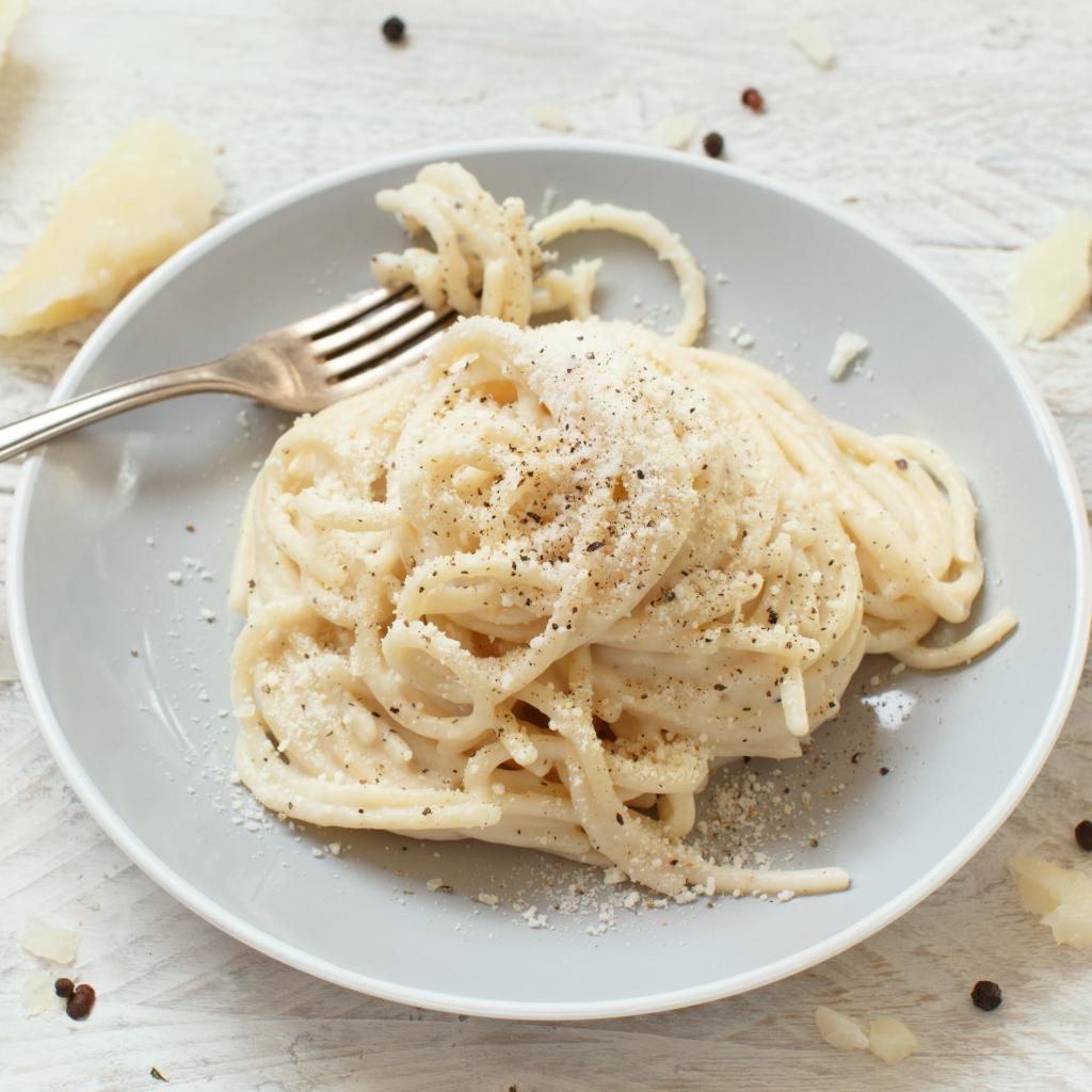 Spaghetti cacio e pepe