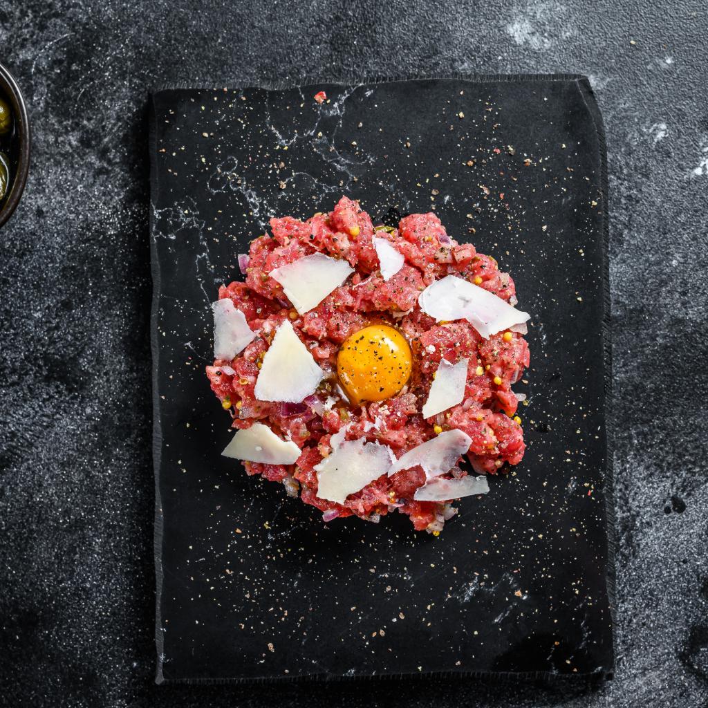 Tartare di manzo al pistacchio