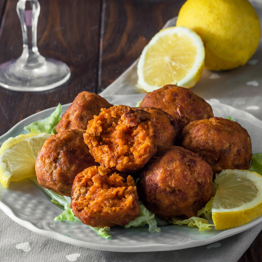 Polpette di salsiccia per carnevale