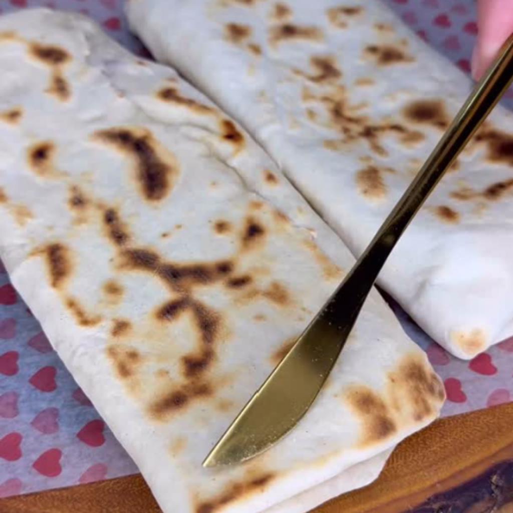 Lingue di focaccia utan jäsning