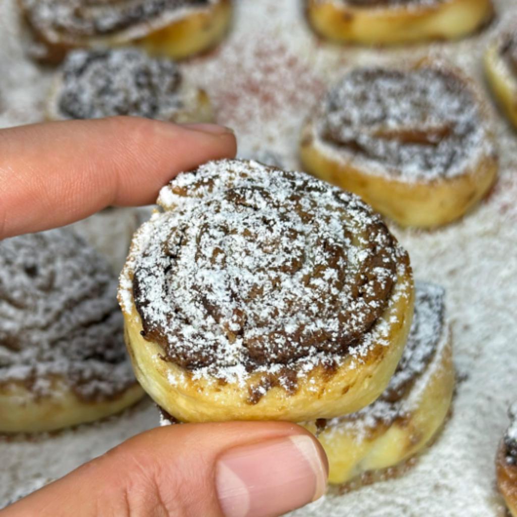 Schokoladige Schnecken