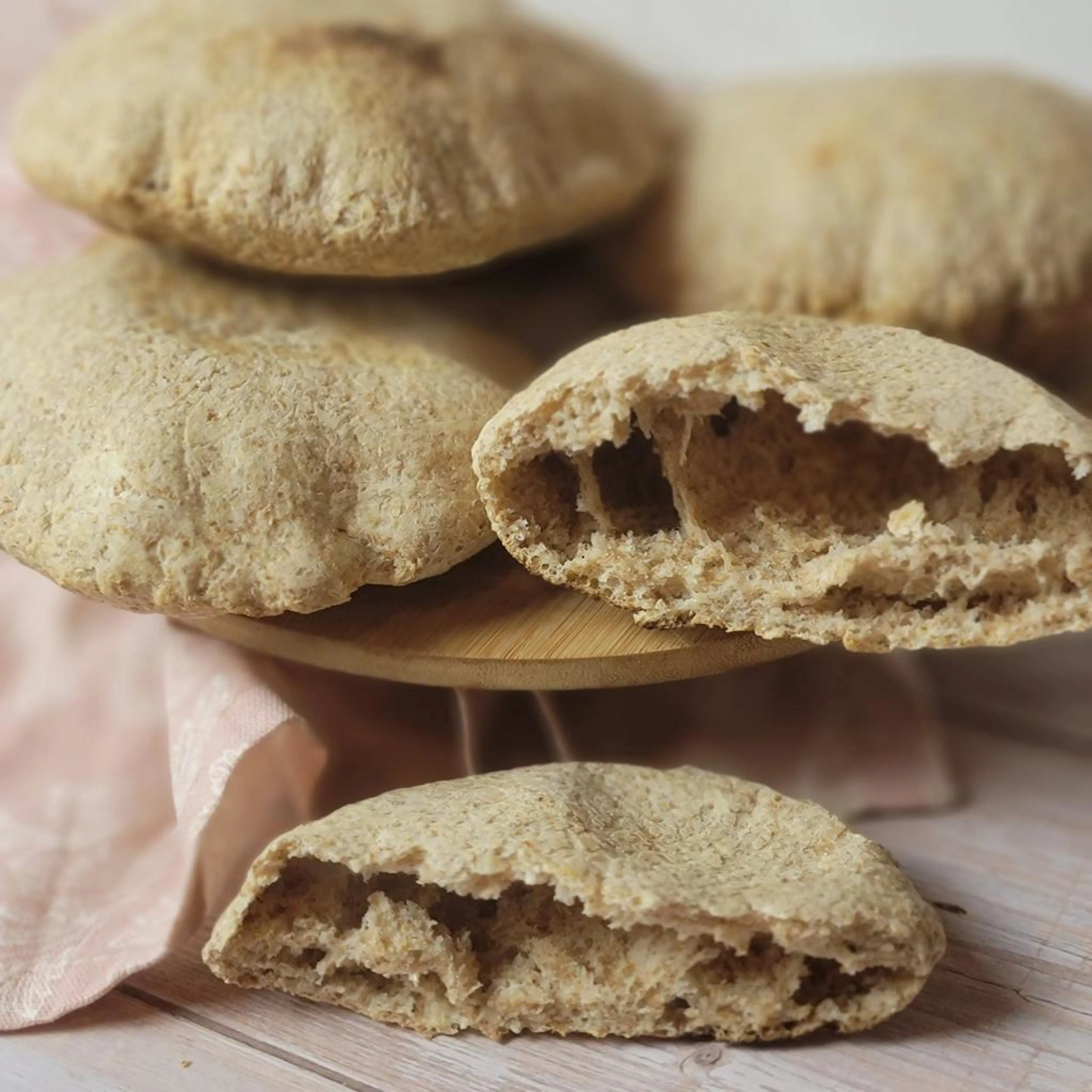 Whole wheat pita bread
