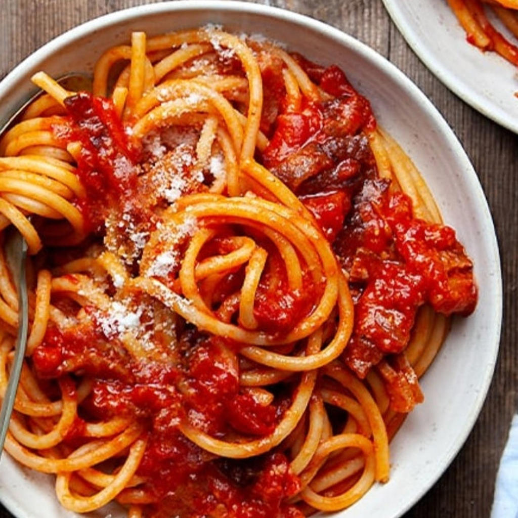 Spaghetti alla amatriciana