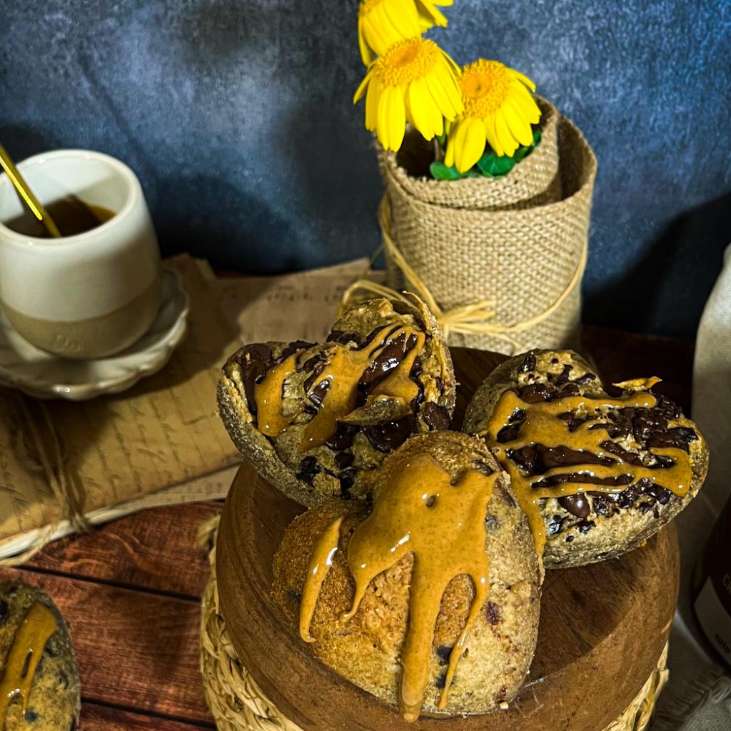 Oat and Banana Hearts