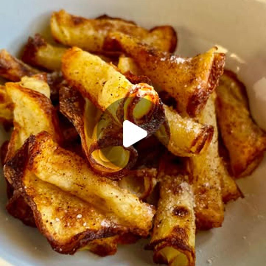 Chips di patate croccantissime non fritte