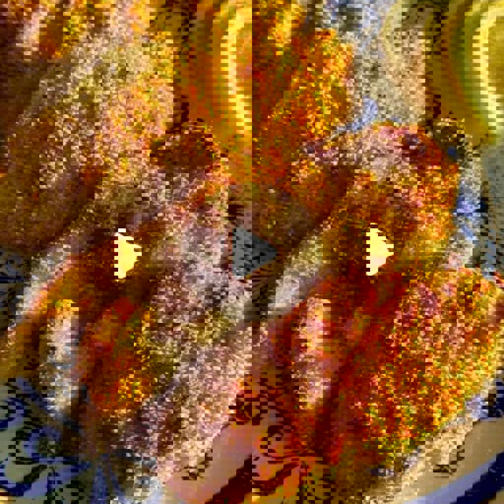 Chicken breast marinated in milk with a crispy flavorful coating