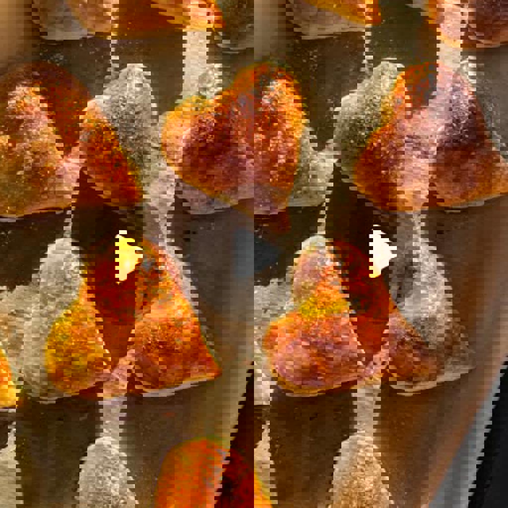 Cœurs de pâte feuilletée farcis