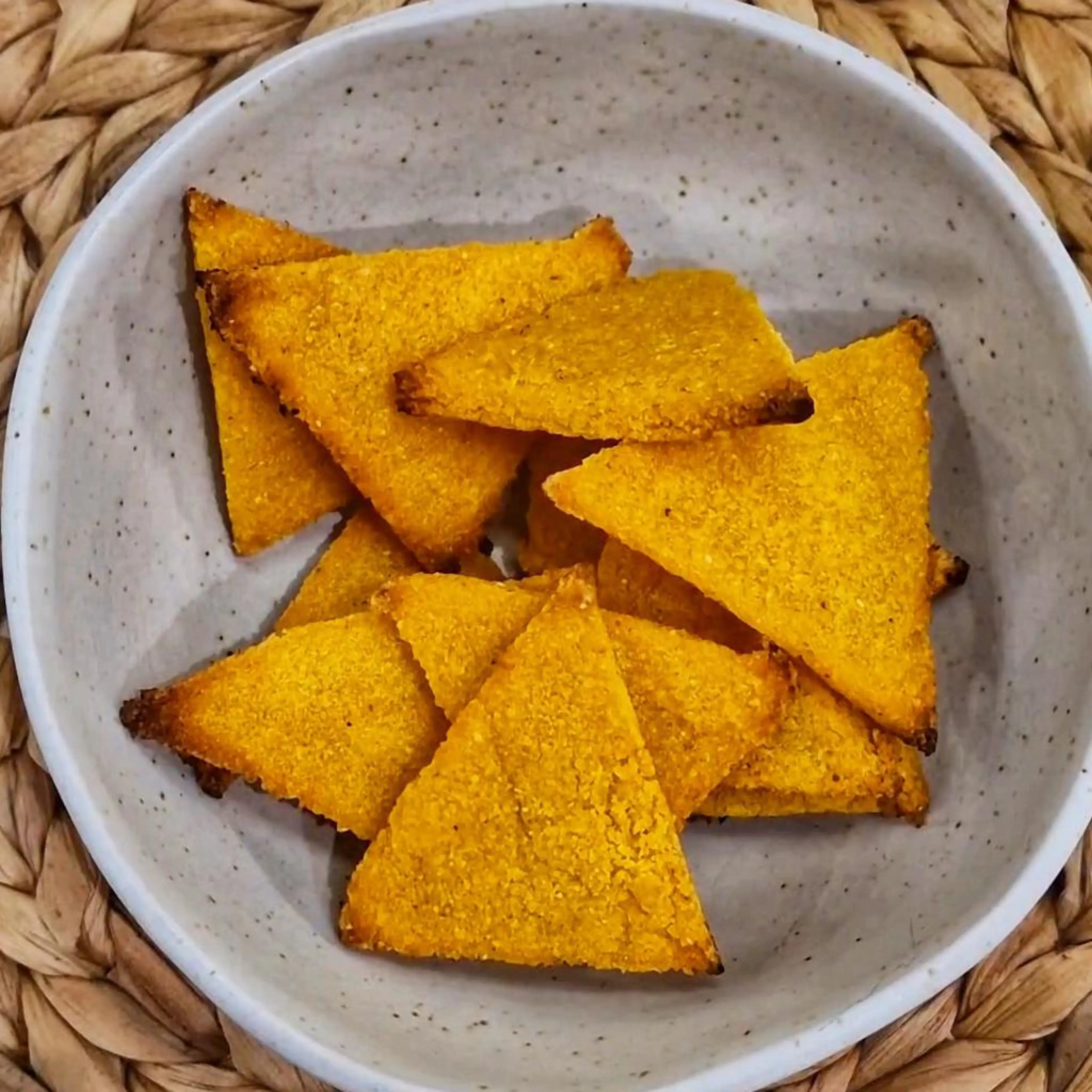 Triangoli di mais senza glutine