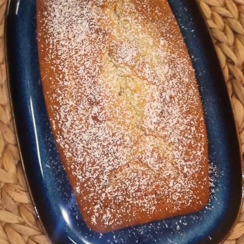 Plumcake med citron och laktosfri ricotta