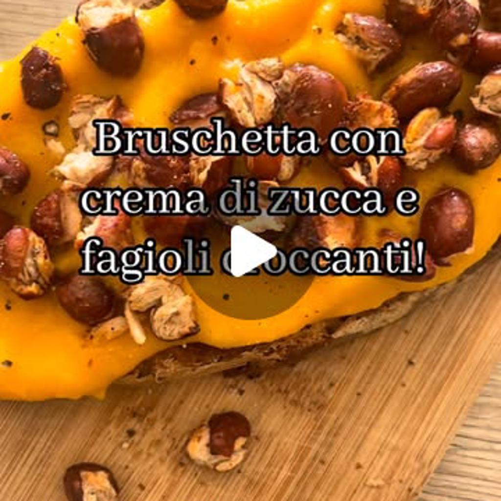 Cremige und knusprige Bruschetta