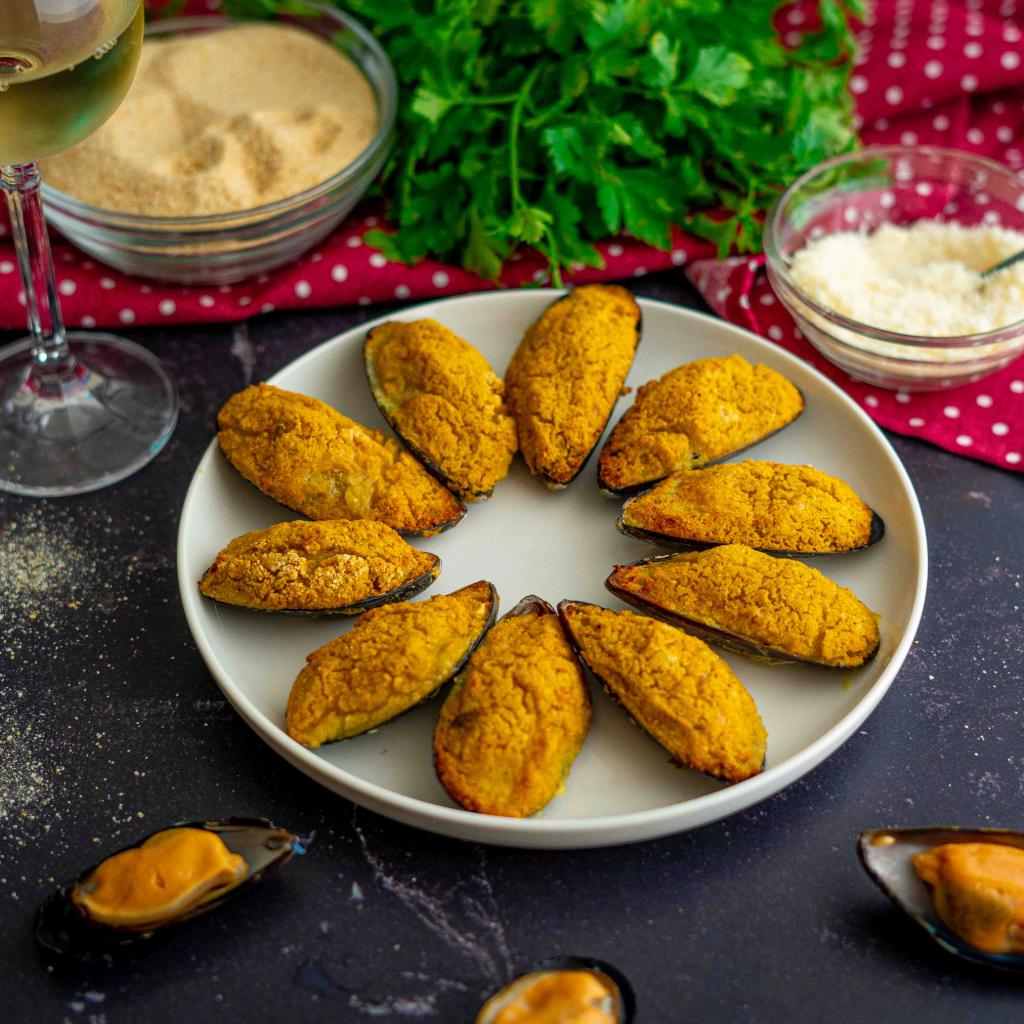 Cozze com abobrinha ao perfume de açafrão