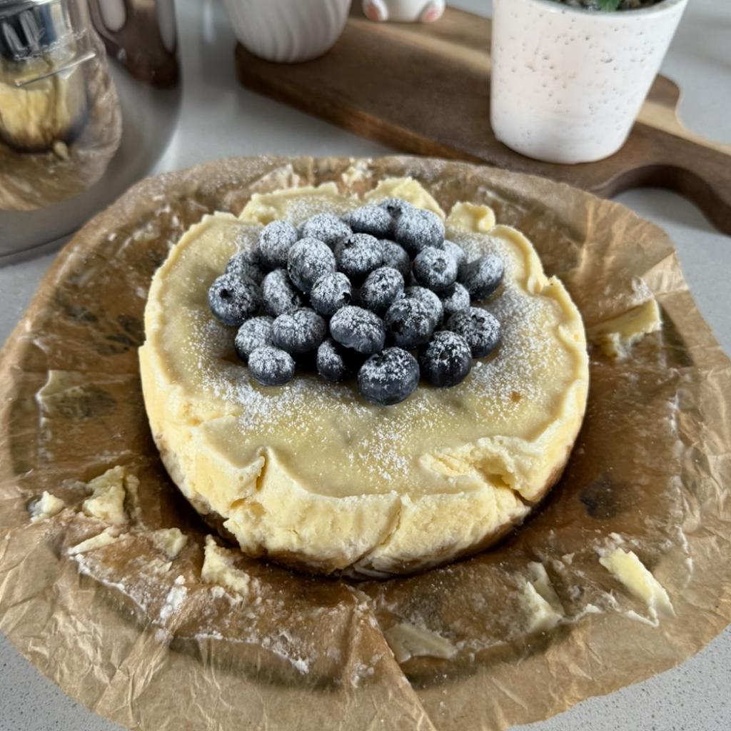 Ångad cheesecake