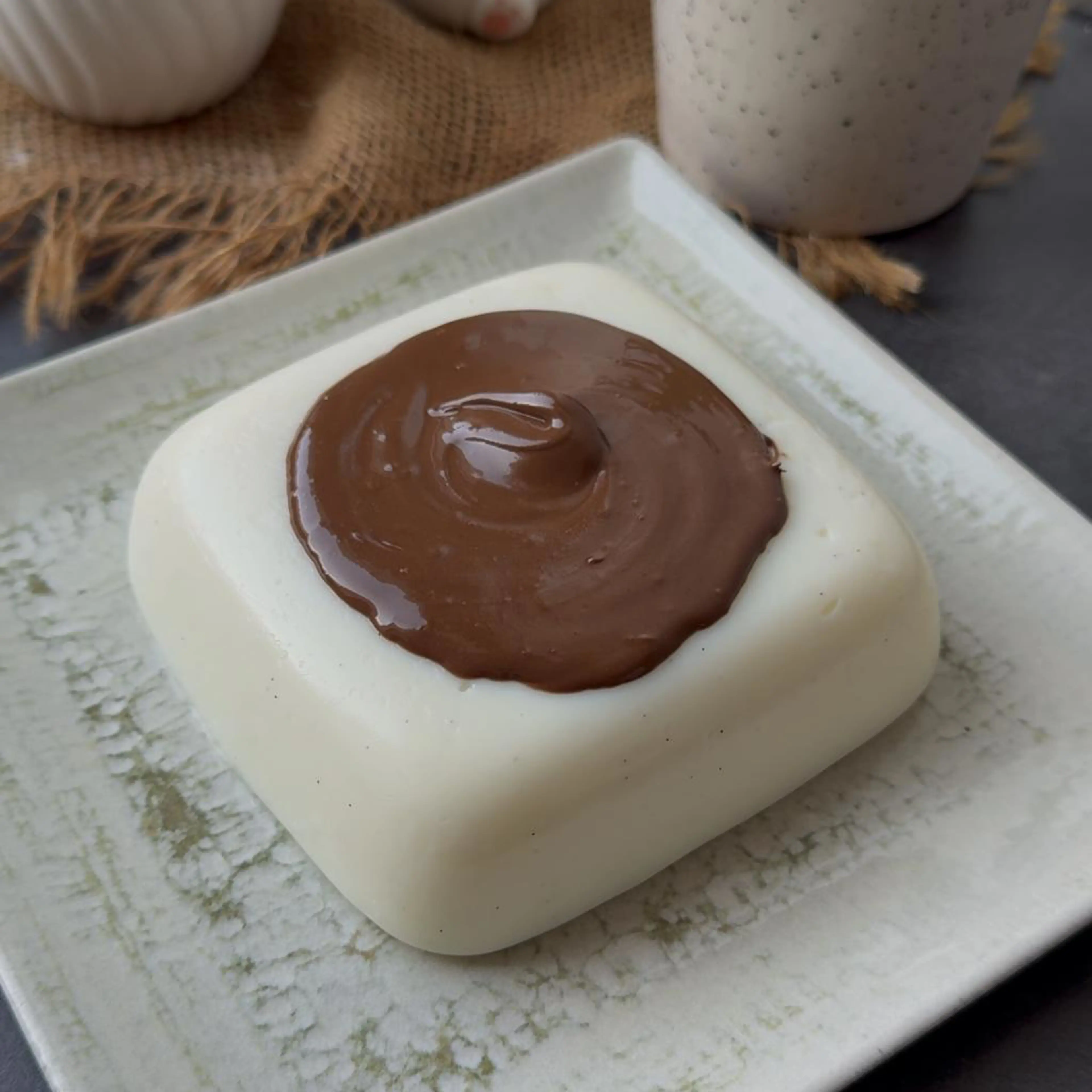 Veganes Bianco mangiare